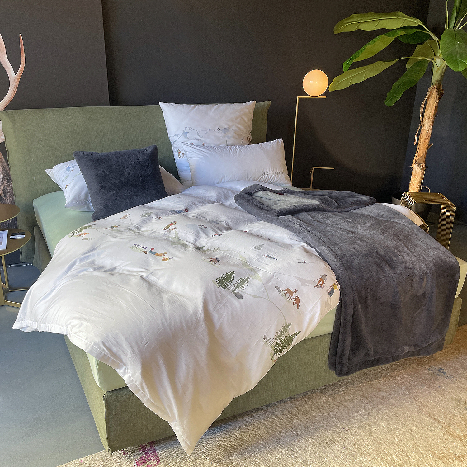SCHRAMM . PURE Loft Boxspringbett | Aussteller