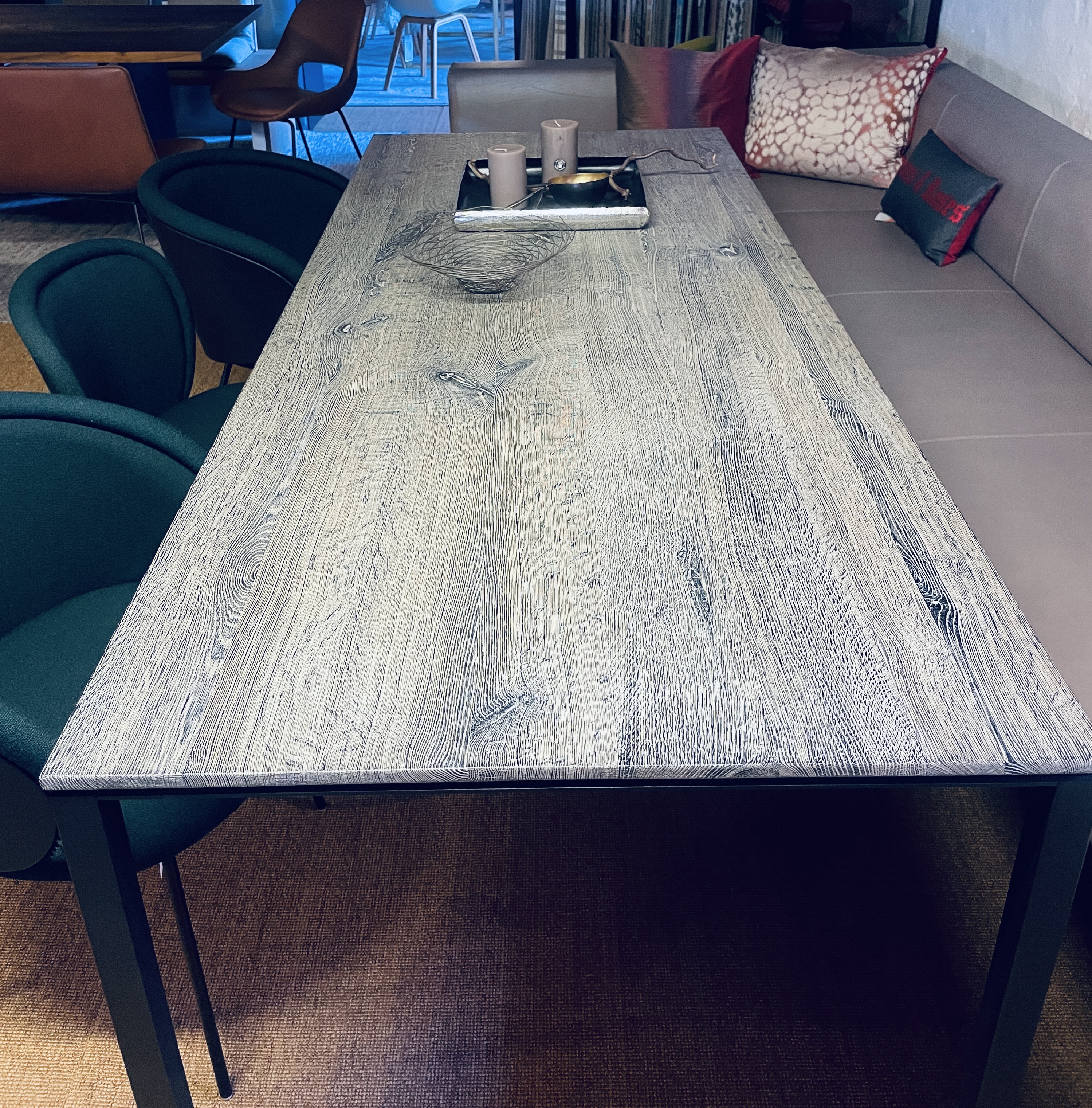 Janua S600 Tisch geköhlt/gekalkt 