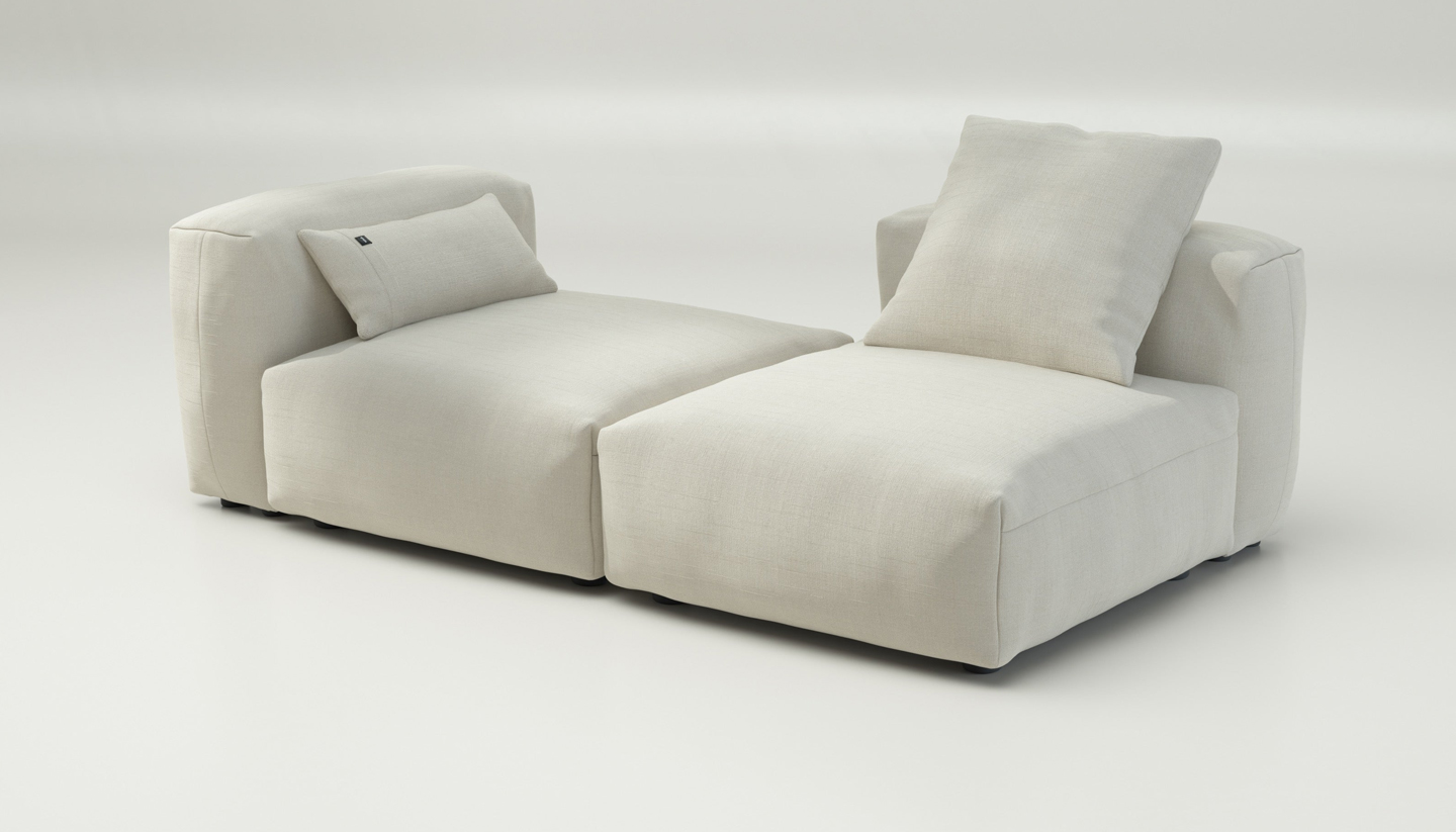 Vetsak Outdoor Sofa Set 01 Größe M - Stoff Pique 