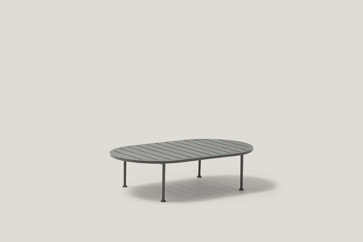 CURIO Ovaler Couchtisch 120 x 70 cm