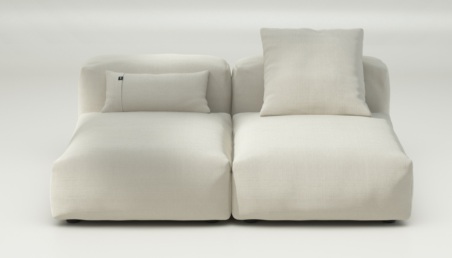 Vetsak Outdoor Sofa Set 01 Größe M - Stoff Pique 