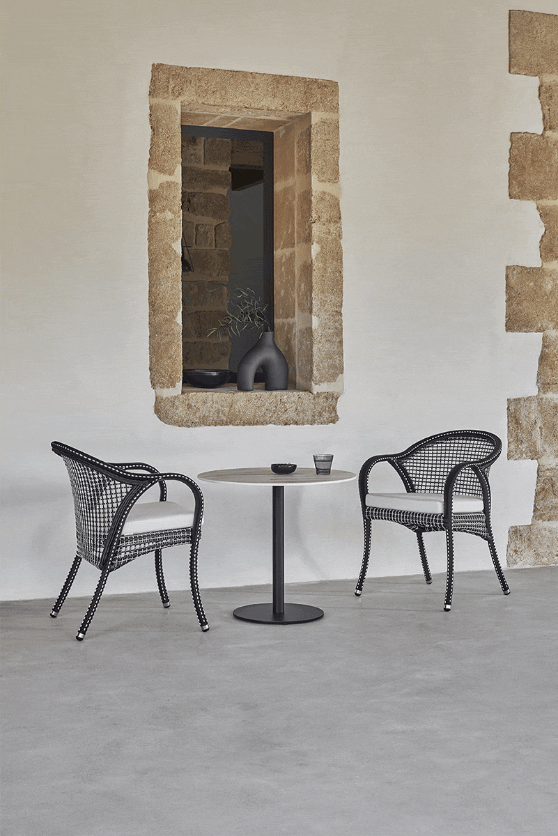 HAVANA Stuhl mit Armlehnen – Dark 59