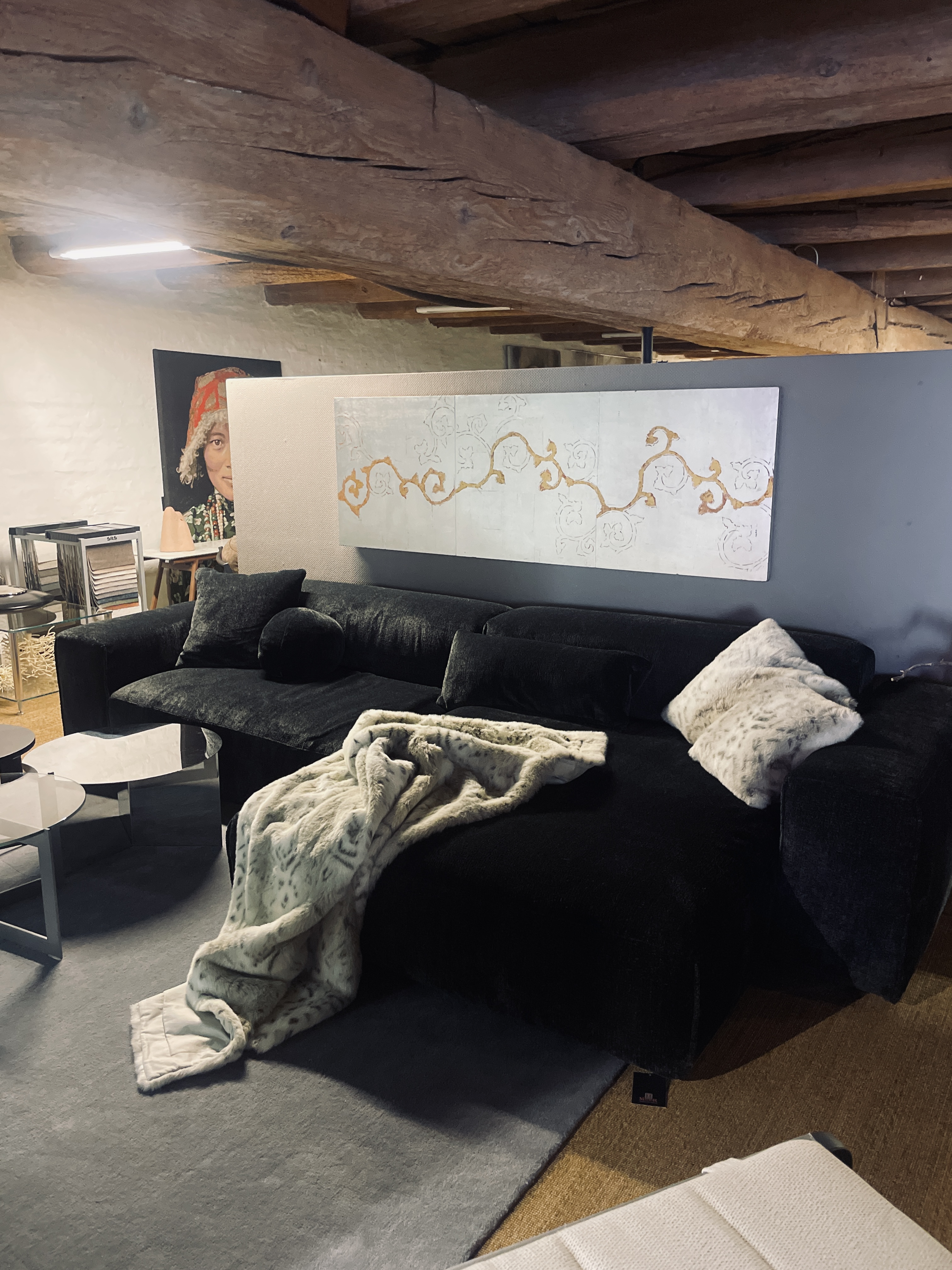 CushyCouch Edda - Stoff Specchio