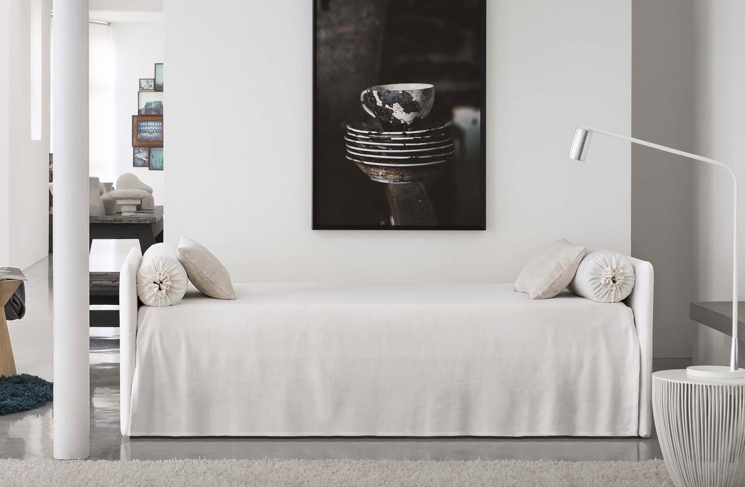 Flou Duetto wandelbares Bettsofa 85/190 x 200 cm 