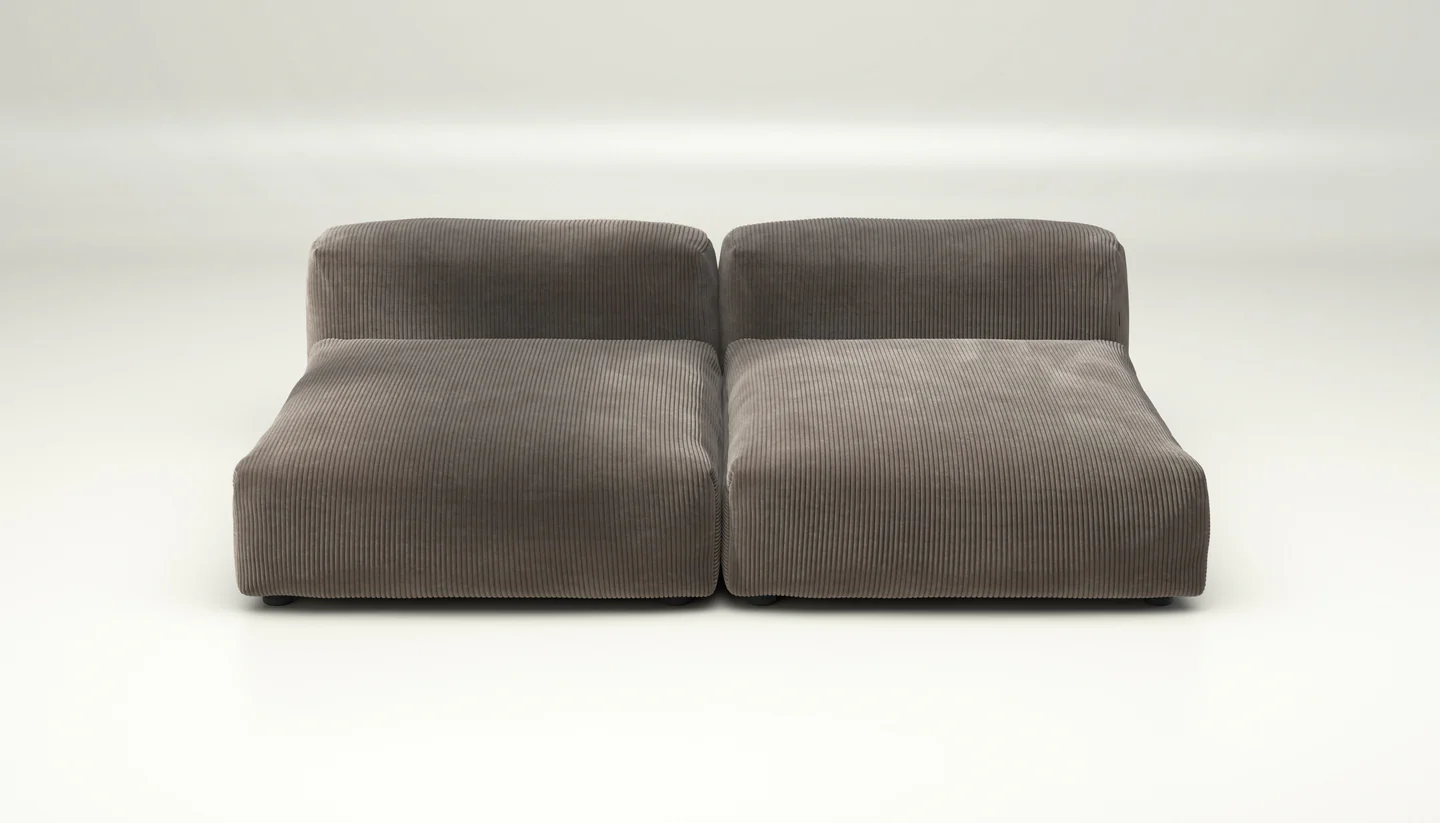 Vetsak Sofa Set 01 Größe XL - Stoff Cord Velour - Aktion -15%