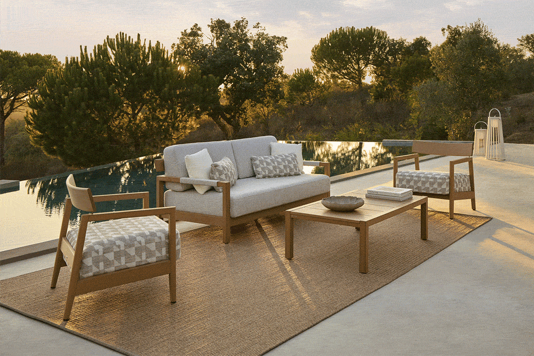 KUBIK Couchtisch rechteckig 122 x 70 cm