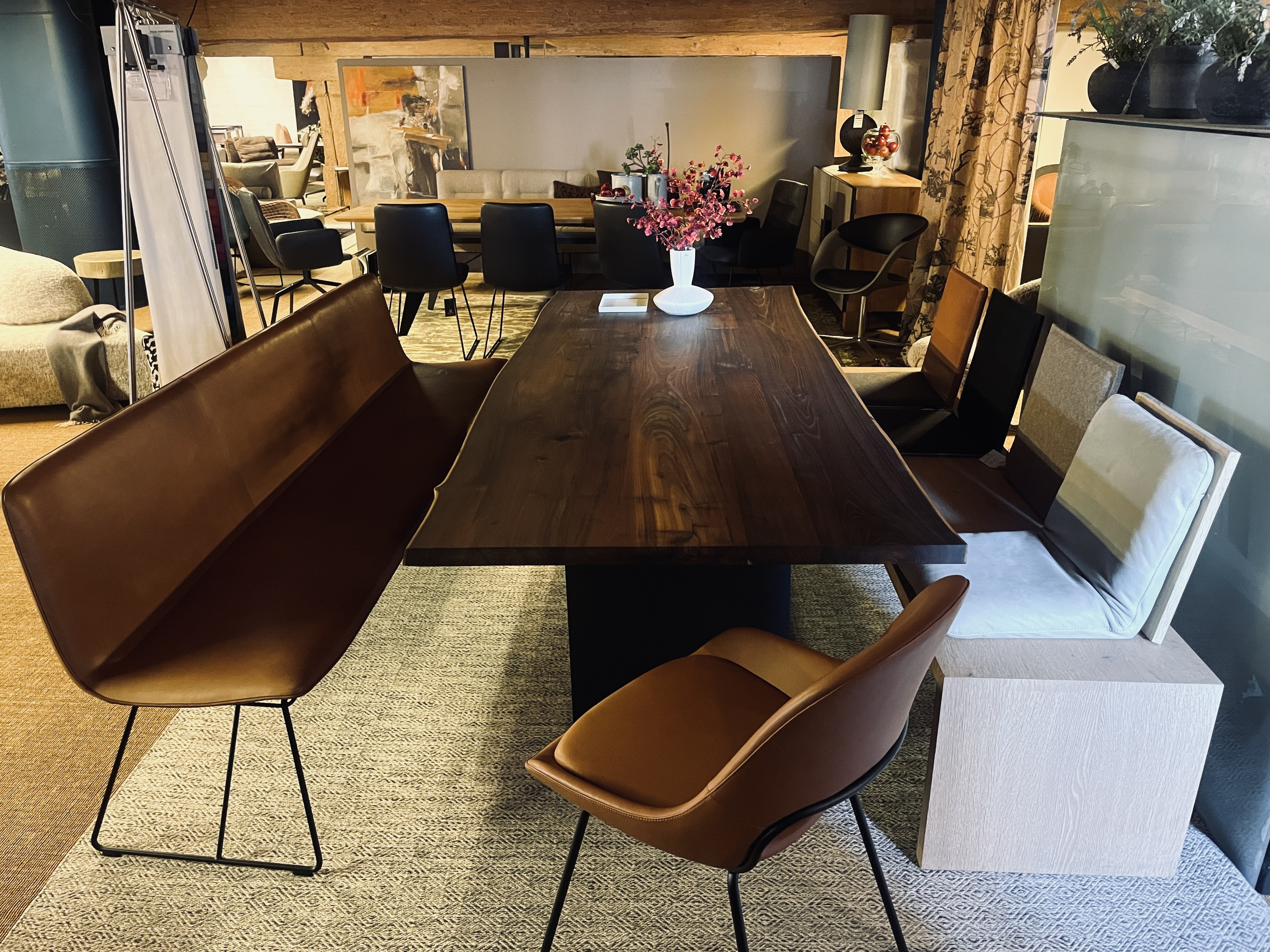 Melior Design Tisch Akazie geräuchert