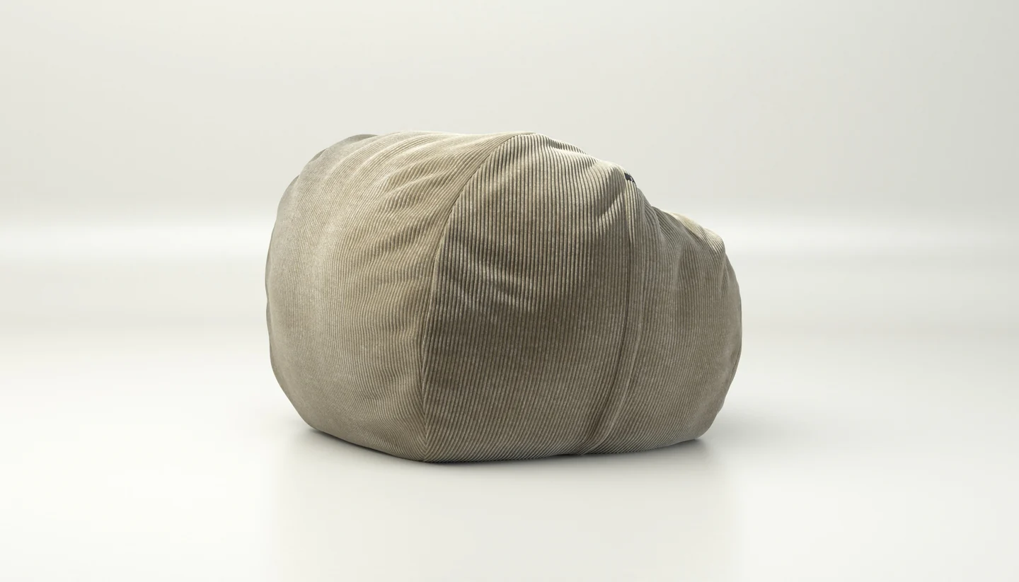 Vetsak Sitzsack Medium - Stoff Cord Velour - Aktion -15% 