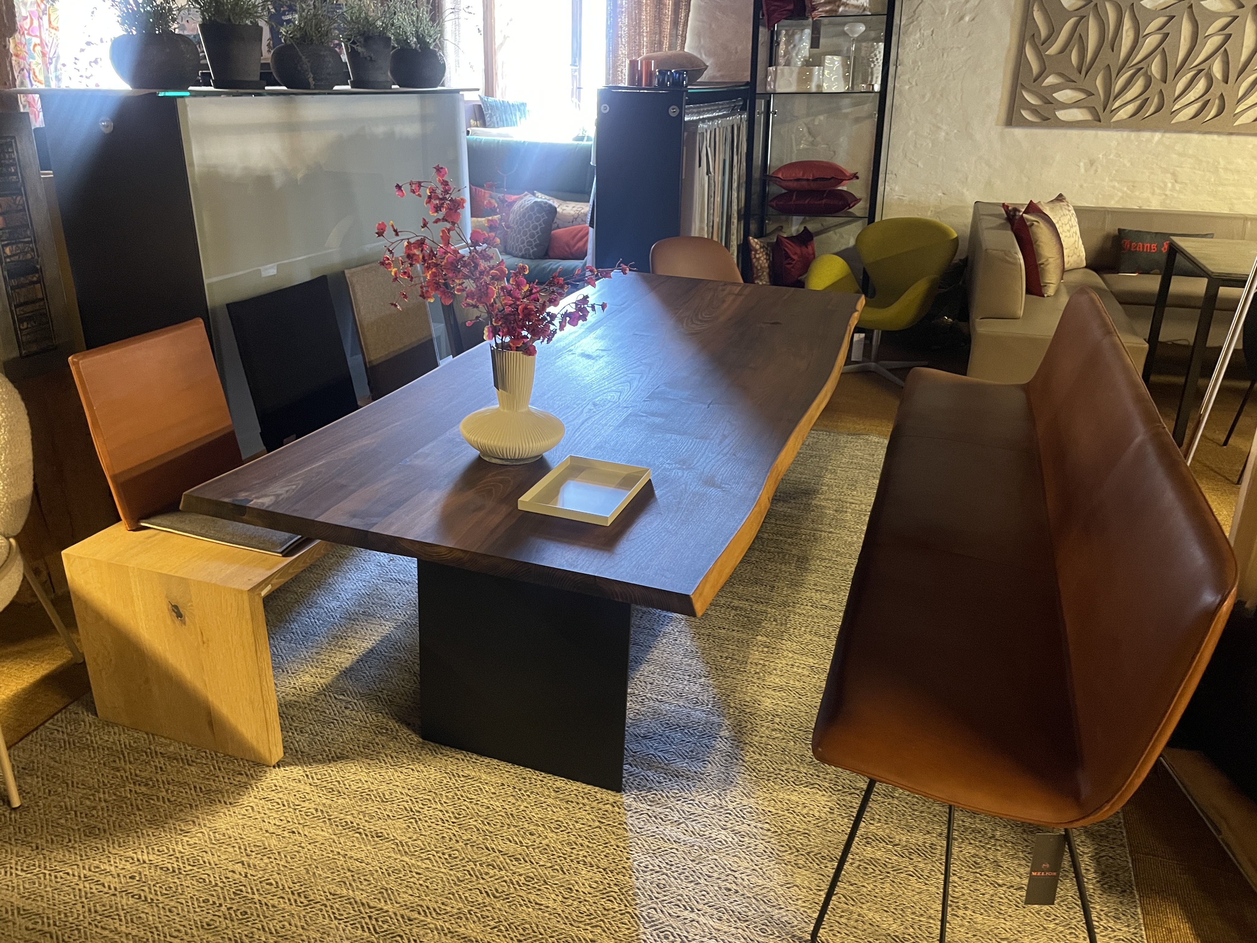 Melior Design Tisch Akazie geräuchert