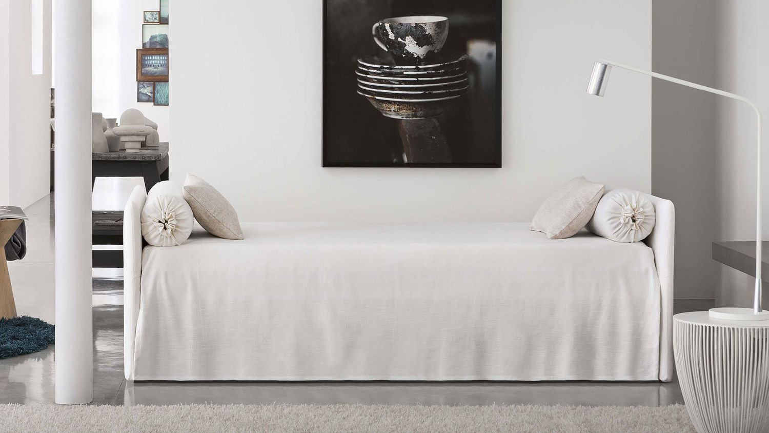 Flou Duetto wandelbares Bettsofa 85/190 x 200 cm 