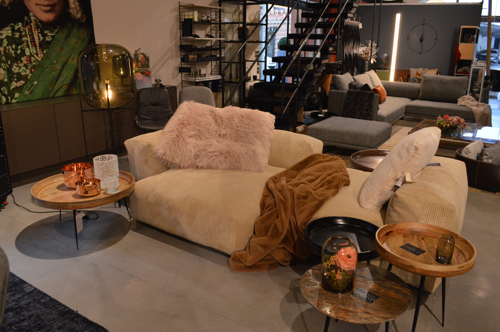 Vetsak Sofa - Cord velours sand - 241cm